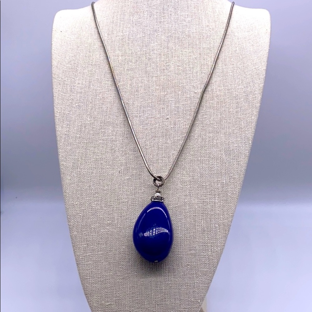Chico’s Long Tear Depo Pendant Necklace
